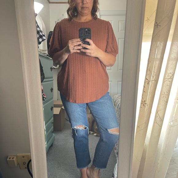 Brown blouse - Picture 4 of 7